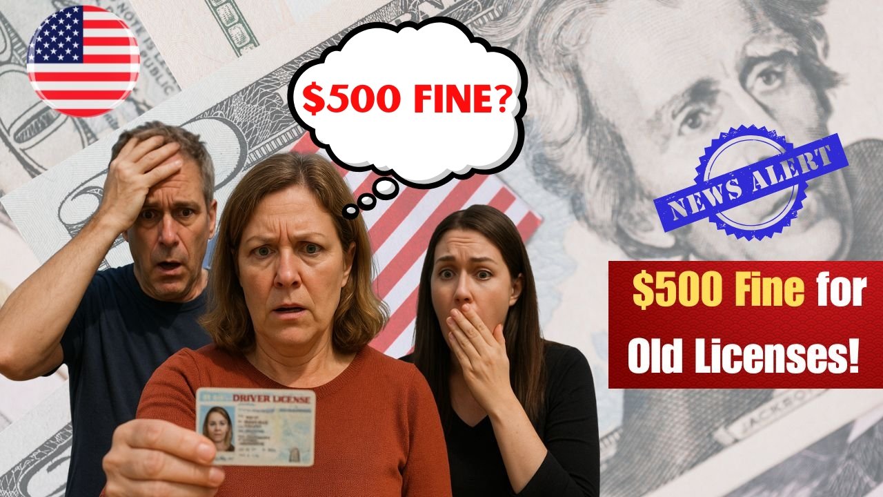 $500 Fine Imposed for Outdated Licenses – USA Drivers Rush to Update